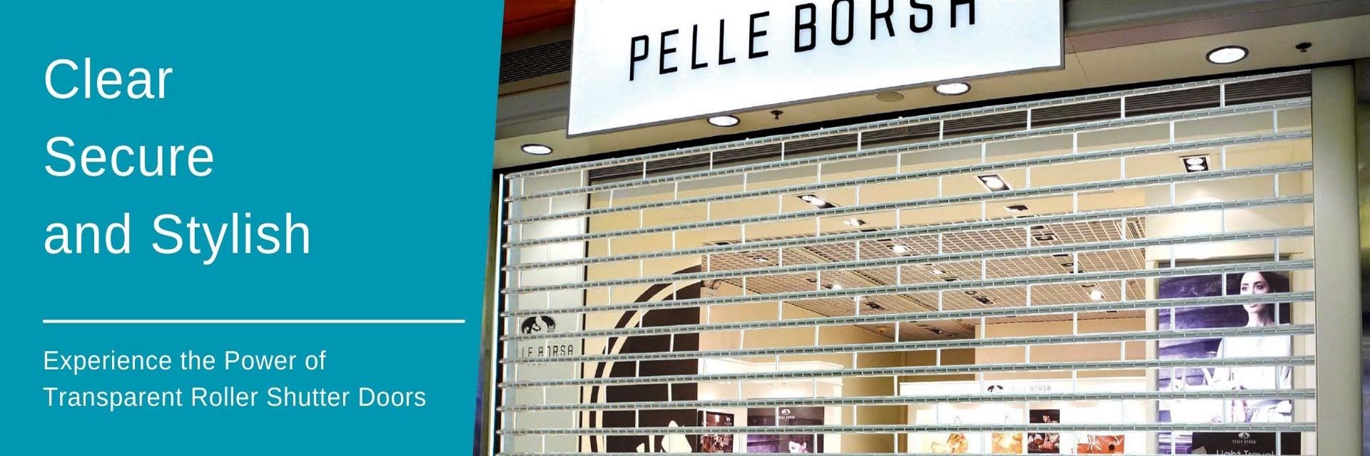 Qualität Durchsichtige Rollerläden usine