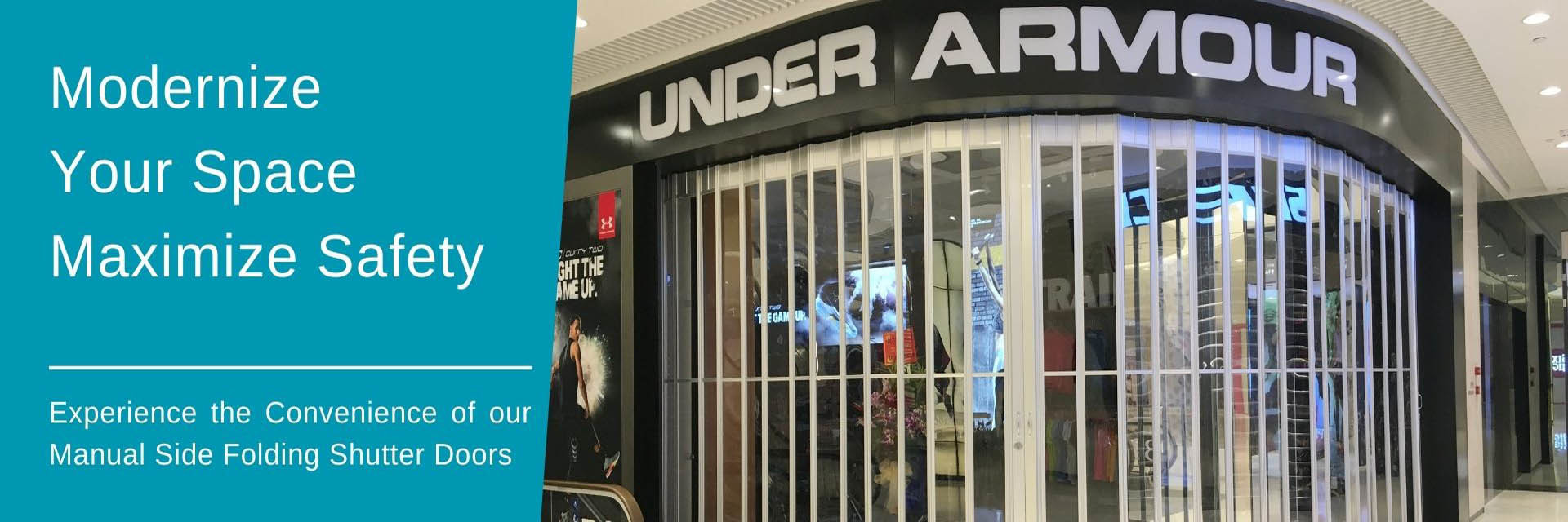 Qualität Durchsichtige Rollerläden usine